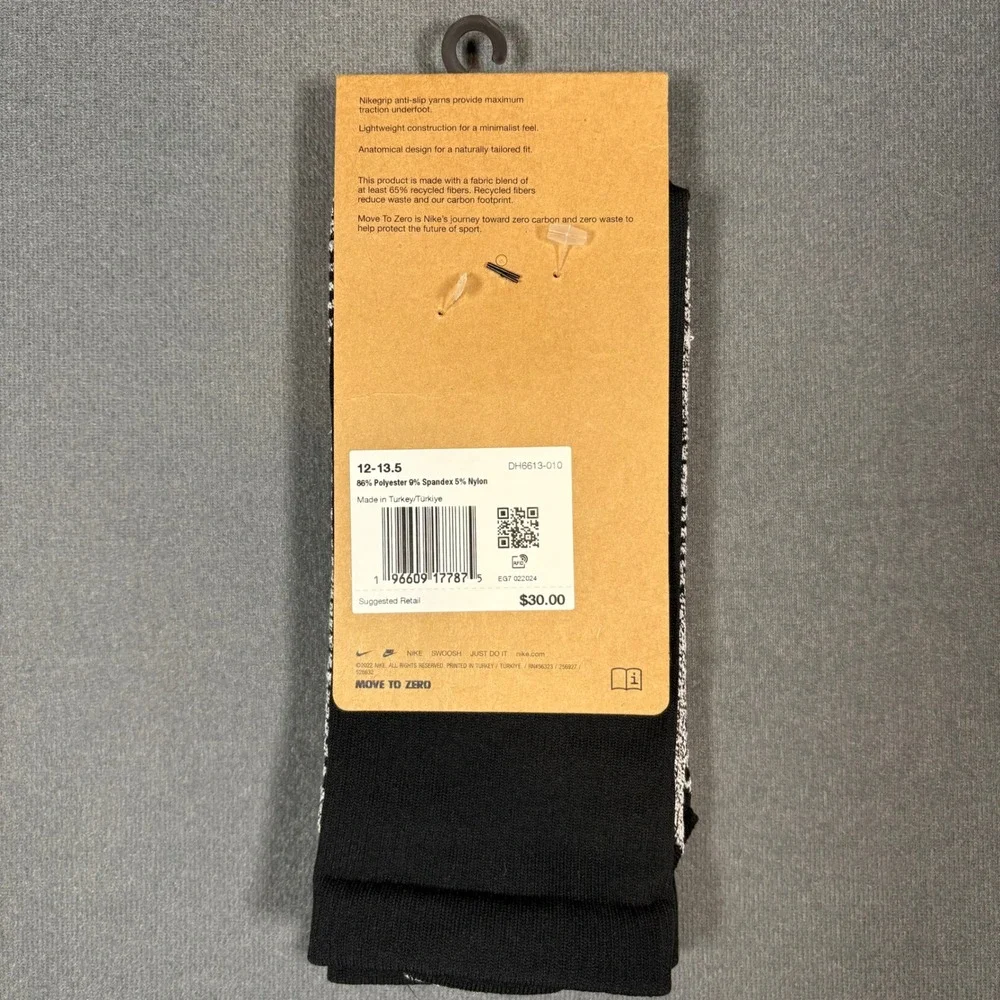 NikeGrip Vapor‎ Strike Soccer/Futbol Crew Socks M12-13.5 DH6613-010